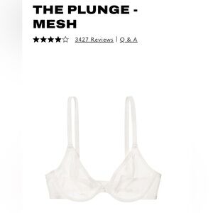CUUP The Plunge Mesh Bra